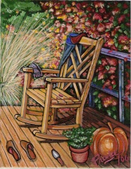 Garden Rocking Chair - Silla Mecedora de Jardín