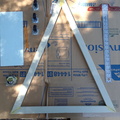 Skid isosceles triangle - Triángulo isósceles de la plataforma deslizante