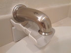 Channel for Bathroom Shower/Spa to Prevent Water Back-Flow - Canal Para Regadera de la Bañera/Spa Para Prevenir Flujo de Regreso de Agua