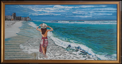 Woman On a Beach - Mujer En la Playa