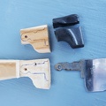 Knife Handle. Added Hole for Anchoring - Cacha de Cuchillo. Adicionado Hueco para Anclaje